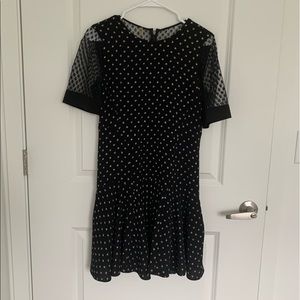 Rebecca Taylor Lace Inset Shift Dress
